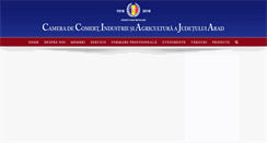 Desktop Screenshot of ccia-arad.ro